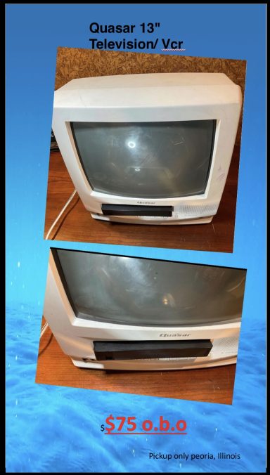 Quasar 13" Television/ Vcr